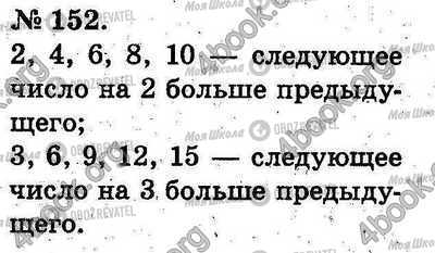 ГДЗ Математика 2 класс страница 152